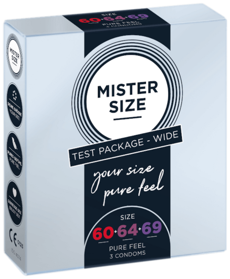 MISTER SIZE Wide tasting set 60-64-69 (3 kondomy)